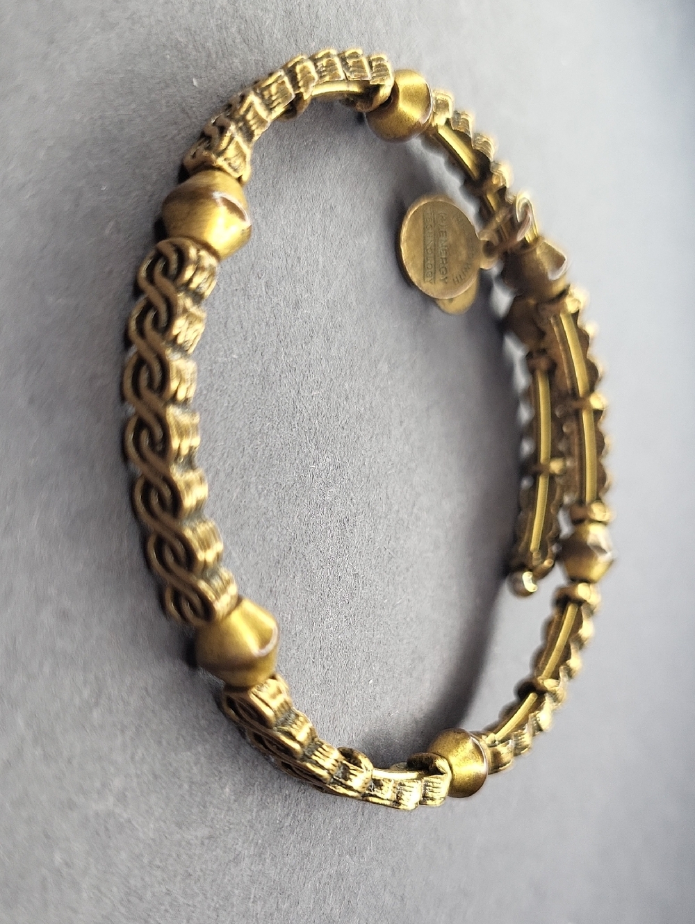 Alex and Ani Brass Tone Bracelet